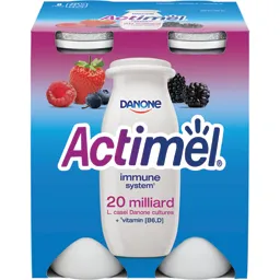 Iaurt de baut cu fructe de padure 4x100g