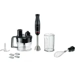 Mixer vertical BOSCH ErgoMaster MSM4B670, 1.25l, 1000W, viteza variabila, negru
