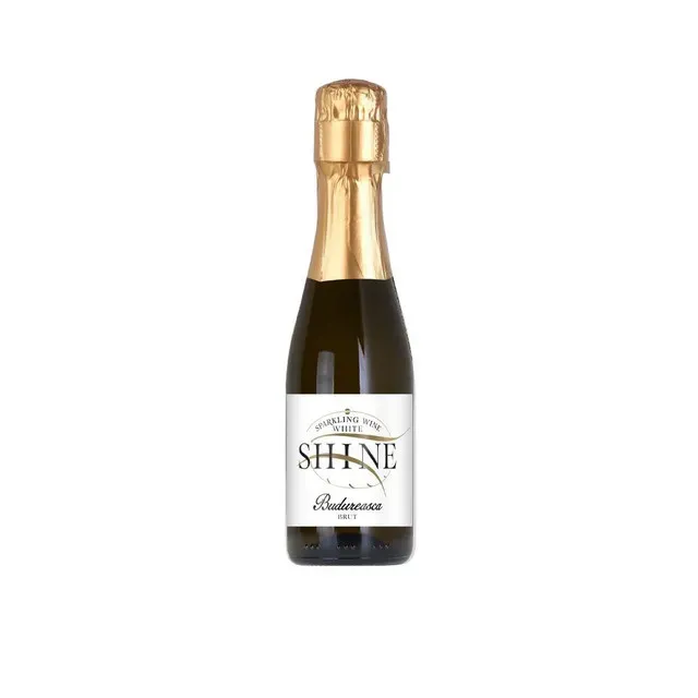 Vin spumant alb sec Budureasca Shine, 0.2 l