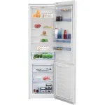Combina frigorifica BEKO RCSA406K40XBN, 386 l, H 202.5 cm, Clasa E, argintiu