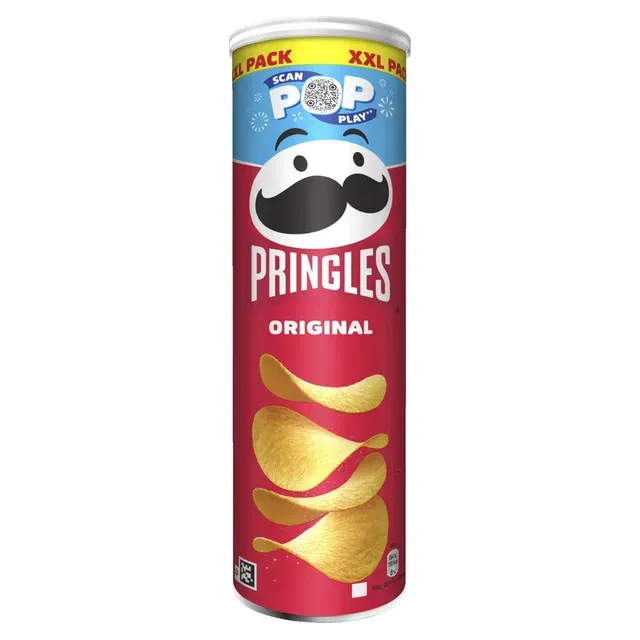 Chipsuri cu sare Pringles Original, 185 g