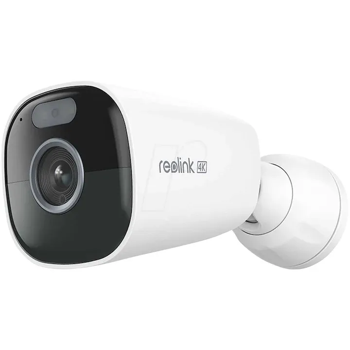 Camera de supraveghere wireless Reolink B360 4K 8MP pentru exterior, Full Color, Wi-Fi 2,4/5GHz, persoane/vehicule/animale de companie, microfon si difuzor, Certificare IP66 rezistent la intemperii, Usor de setat, panoul solar Reolink