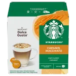 Cafea capsule, Starbucks Caramel Macchiato, compatibile Dolce Gusto, 6 bauturi, 12 buc, 127.8 g