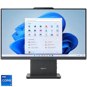 Sistem All-in-One Lenovo IdeaCentre 24IRH9 cu procesor Intel® Core™ i7-13620H pana la 4.9 GHz, 23.8", Full HD, IPS, Touch, 16GB DDR5, 1TB SSD M.2 2280 PCIe 4.0x4 NVMe, Intel® UHD Graphics, Windows 11 Home, Luna Grey