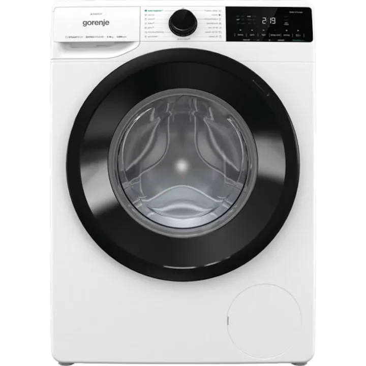 Masina de Spalat Rufe Frontala GORENJE WNA84A, SteamTech, 8 kg, 1400rpm, Clasa A, Alb