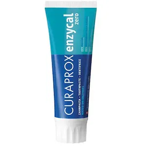 Pasta de Dinti, Curaprox, Enzycal Zero, Calmeaza si Vindeca Aftele Bucale, fara SLS, fara Fluor, 75ml