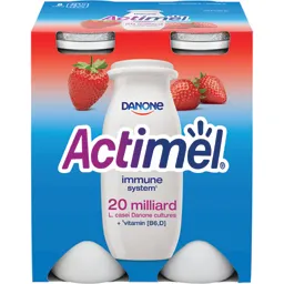 Iaurt de baut cu capsuni 4x100g