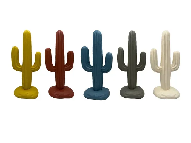 Decoratiune cactus Garden Star, H40.5 cm, modele asortate