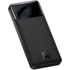 Baterie externa Baseus Bipow, 10000 mAh, PD 15W, 1x USB-C, 2x USB, Black