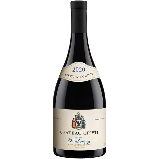 Vin alb sec Chateau Cristi Barrel Fermented, Chardonnay, 0.75 l