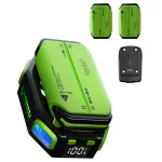Cooler telefon Gaming cu baterie externa detasabila, Afisaj digital, Tehnologie de racire rapida, 7 trepte reglabile de racire, Racire semiconductoare, RGB, Design ergonomic si compact, Zgomot redus, Type-C, Recomandat pentru PUBG/LOL