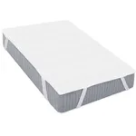 Husa protectie saltea impermeabila Pernador, 160x200 cm, matlasata, prindere cu elastic