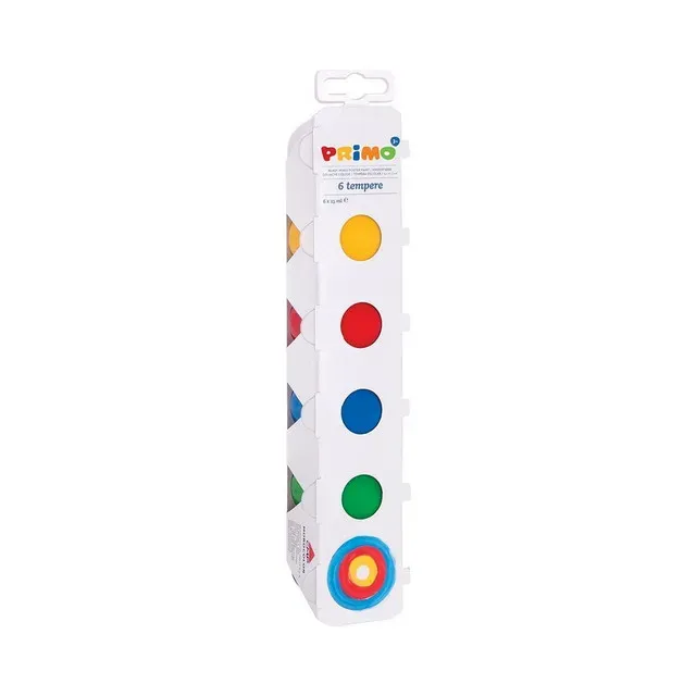 Tempera Morocolor Primo, 6 culori x 25 ml