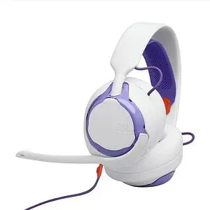 Casti Gaming JBL Quantum 250, multiplatforma, 3.5mm, alb