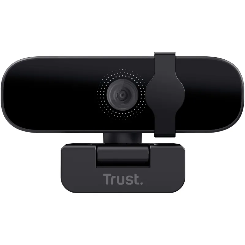 Camera web Trust TANOR, FULL HD, Autofocus, Microfon dual, USB-A, cablu 1,8m, negru
