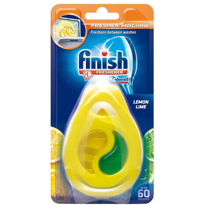 Odorizant pentru masina de spalat vase Finish Lemon, 60 spalari