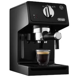 Espressor manual De'Longhi ECP 31.21, 1100W, 15 bari, 1.1 l, Negru