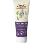 Crema pentru picioare cu bataturi si piele groasa Green Pharmacy, 75 ml