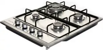 Plita incorporabila Hausberg HB-551 Gaz 4 arzatoare Inox