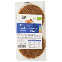 Gaufre cu miere, ecologice 175g