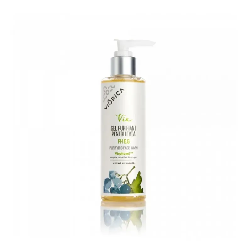 Gel purifiant pentru fata Viorica Vie, 200ml