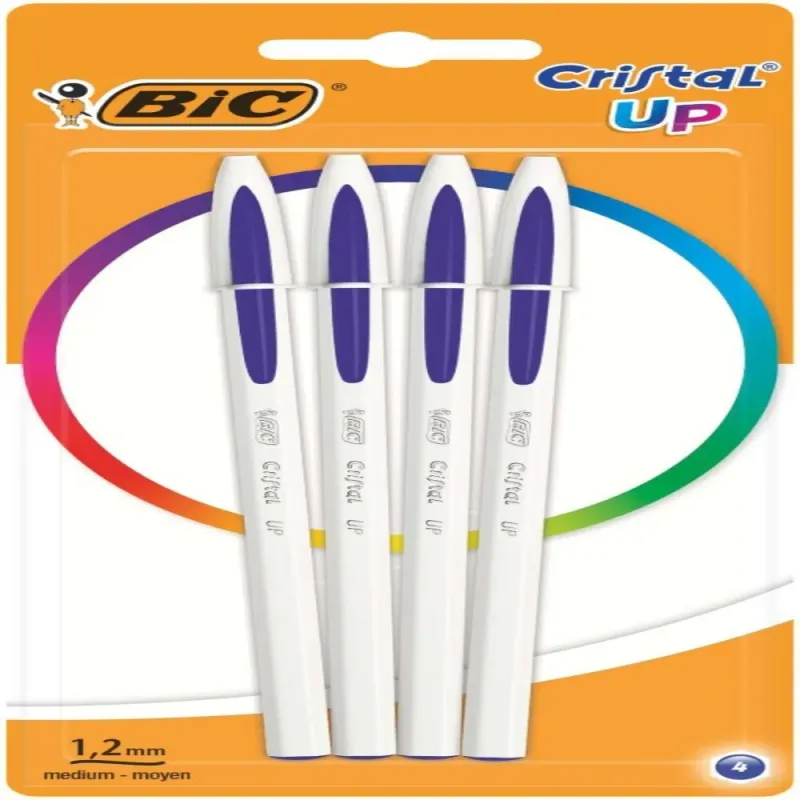 Pix Bic cristal up Albastru, 4 bucati