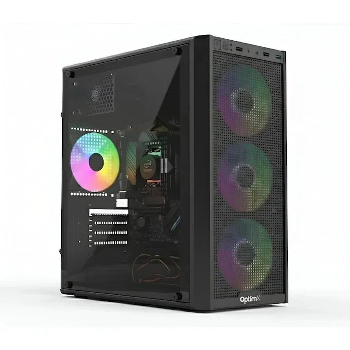 PC Gaming OptimX First A1, Intel Core i5-10500, 16GB RAM, 1TB SSD, NVIDIA RTX 3050, Windows 11 Pro