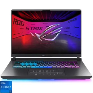 Laptop ASUS Gaming 16 ROG Strix G16 G615JHR, FHD+ 165Hz, Procesor Intel® Core™ i7 14650HX (30M Cache, up to 5.20 GHz), 32GB DDR5, 512GB SSD, GeForce RTX 5050 8GB, No OS, Eclipse Gray