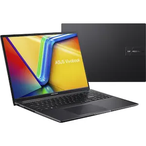 ASUS Vivobook 16 1605VA cu procesor Intel® Core™ i5-13500H pana la 4.7GHz, 12 nuclee, 16'', WUXGA, IPS, 16GB DDR4, 1 TB SSD, Intel Iris Xᵉ Graphics, No OS, Indie Black