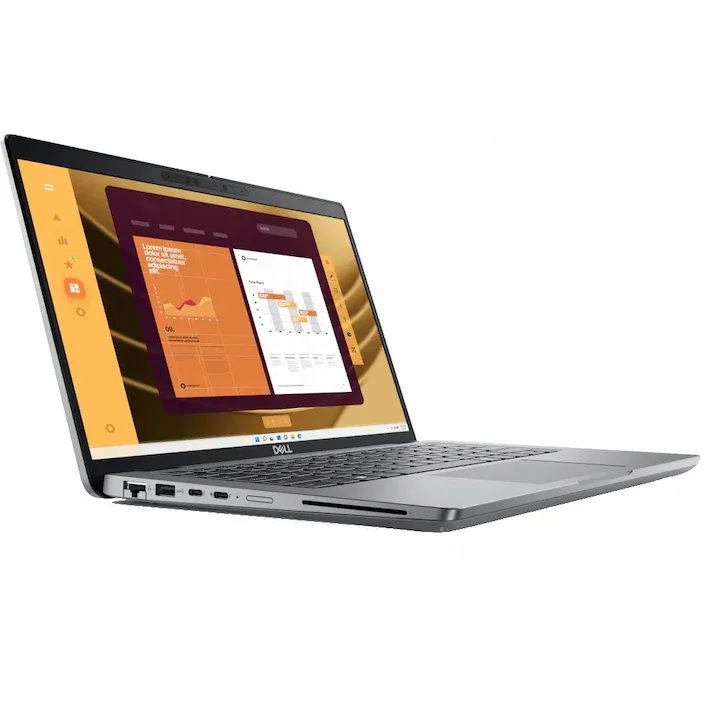 Dell Latitude 14, Core Ultra 5 135U, 64GB RAM, 512GB SSD, FHD IPS, 14", argintiu
