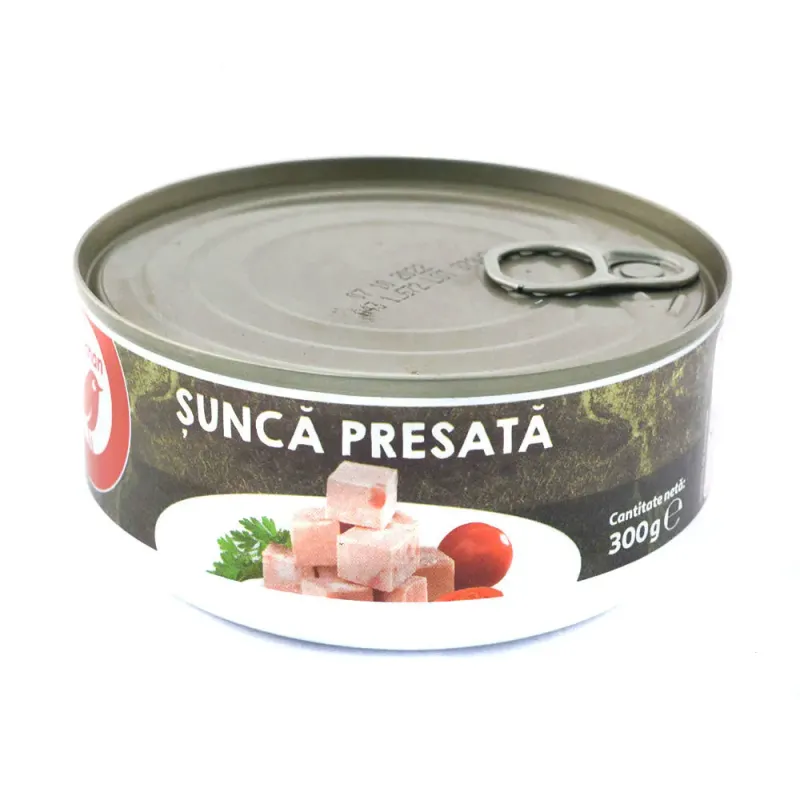 Conserva Auchan cu sunca presata, 300 g