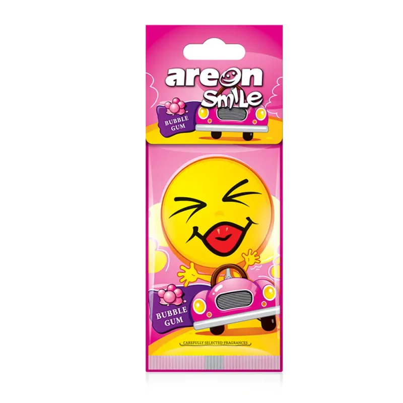 Odorizant auto Areon Smile Bubble Gum