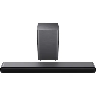 Soundbar TCL S55H, 2.1, 220W, Bluetooth 5.2, Dolby Atmos & DTS-Virtual:X, HDMI eARC, Subwoofer Wireless, Negru