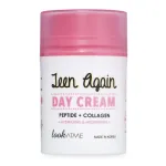 Crema de zi hidratanta cu peptide si colagen Teen Again, 50 ml