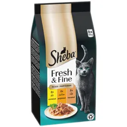 Hrana umeda pentru pisici adulte, Selectii de pasare in sos 6x50g