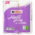 Hartie prosop de bucatarie, 2 straturi, 2 role