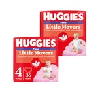 Scutece chiloțel Little Movers, Huggies