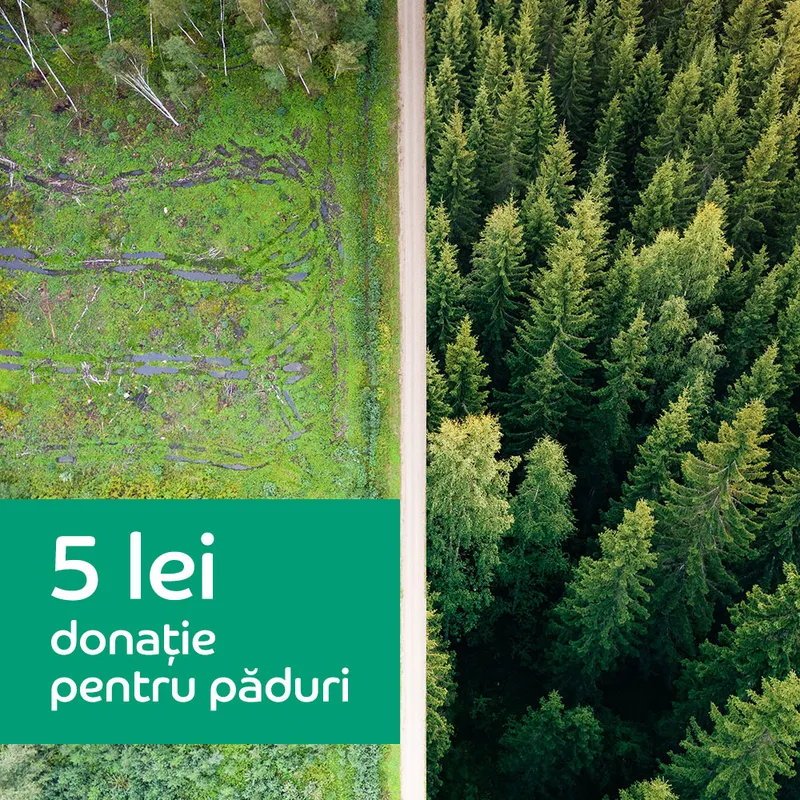 Donatie 5 lei pentru paduri