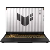 Laptop Gaming ASUS TUF F16 FX608JHR (Procesor Intel® Core™ i5-14450HX (20M Cache, up to 4.80 GHz), 16" FHD+ 165Hz, 16GB, 512GB SSD, NVIDIA GeForce RTX 5050 @8GB, Negru/Gri)