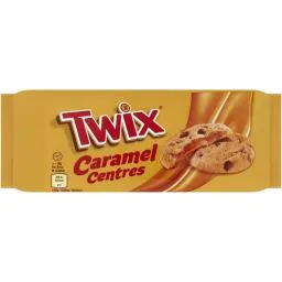 Biscuiti cu bucati de ciocolata si crema de caramel 144g