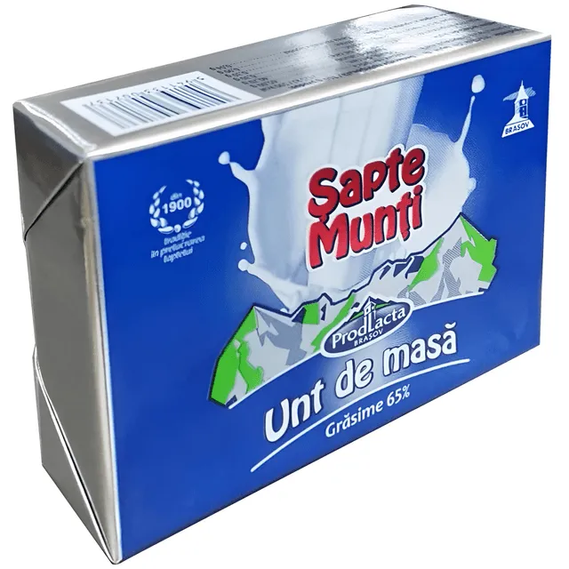 Unt de masa Prodlacta Sapte Munti, 65% grasime, 180 g