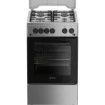 Aragaz ARCTIC AGG5611DTTLXN, 4 arzatoare, Gaz, L 50 cm, Grill, Rotisor, inox