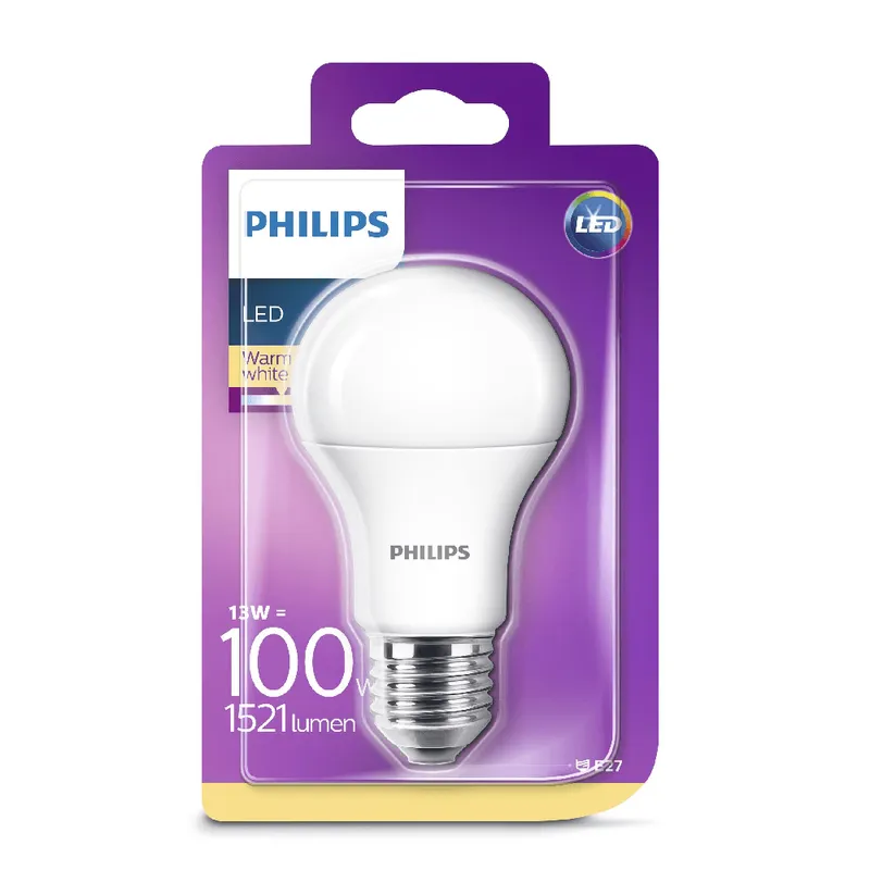 Bec LED Philips 100W A60 E27 WW 230V FR ND RF 1BC/6