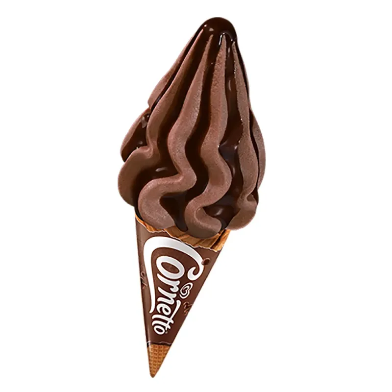 Inghetata Cornetto king cone cu ciocolata, 260 ml