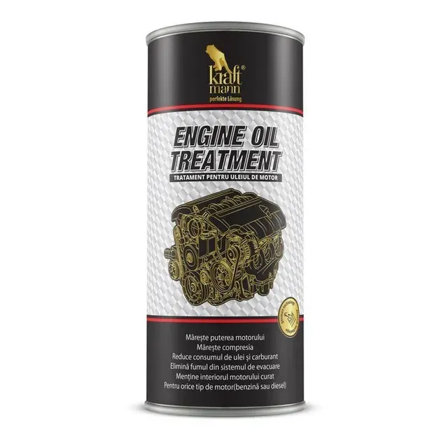 Tratament pentru uleiul de motor Kraftmann, 443 ml