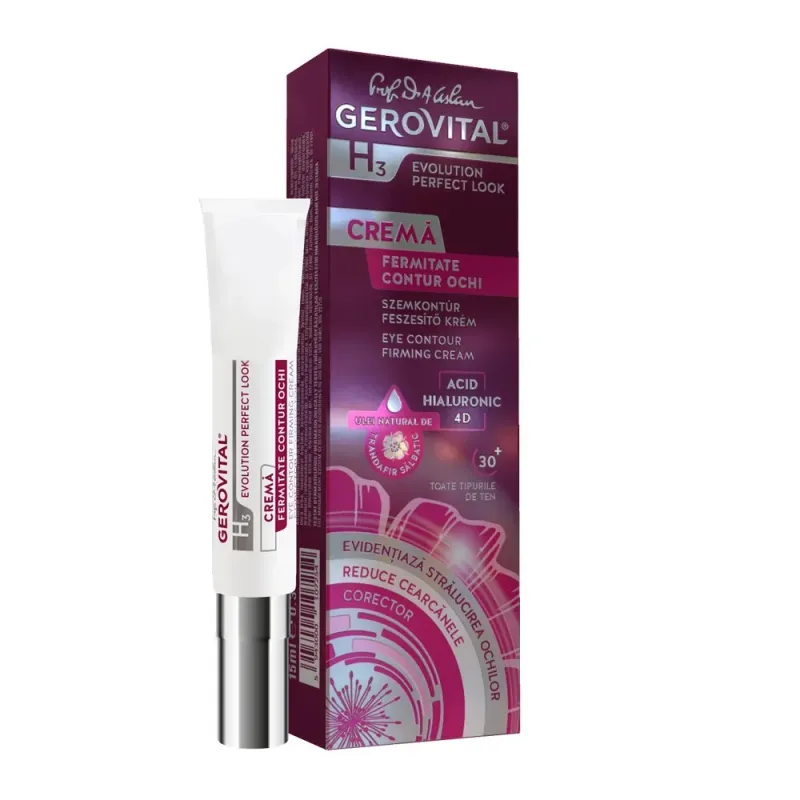 Crema fermitate contur ochi GH3 Evolution Perfect Look, 15ml