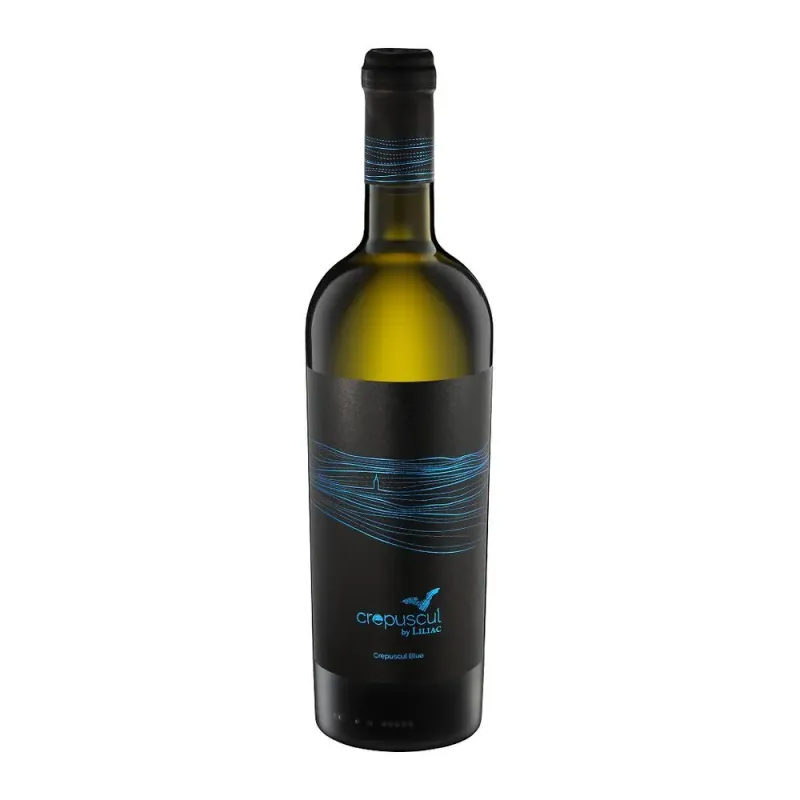 Vin alb demisec Crepuscul feteasca regala, 13%, 0.75 l