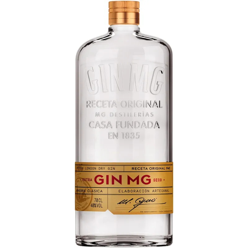 Gin MG Clásico, Premium Spanish Dry, 40%, 0.7l