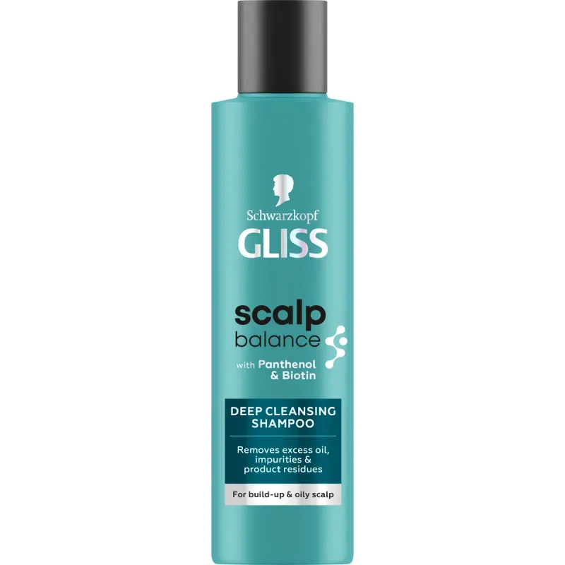 Sampon pentru curatare in profunzime Schwarzkopf Gliss Scalp Balance, 200 ml