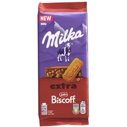 Ciocolata cu lapte Extra Lotus Biscoff 190g